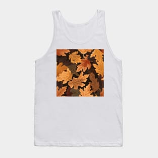 Autumn Leaves Pattern 25 Tank Top